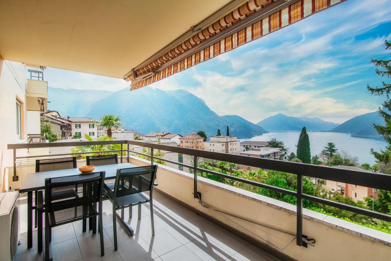 Goccia Di Lago Lake View Lugano Extérieur photo