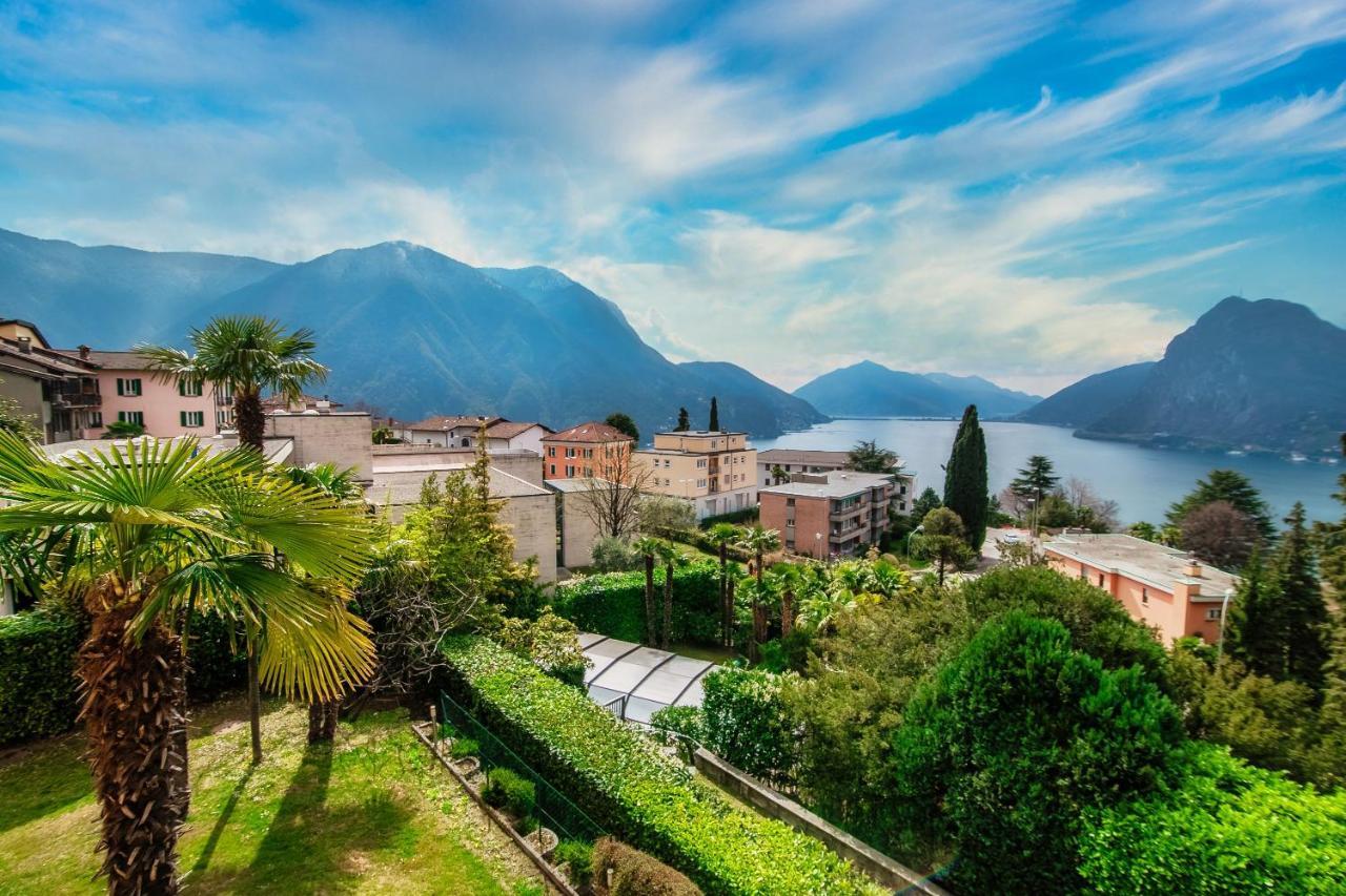 Goccia Di Lago Lake View Lugano Extérieur photo